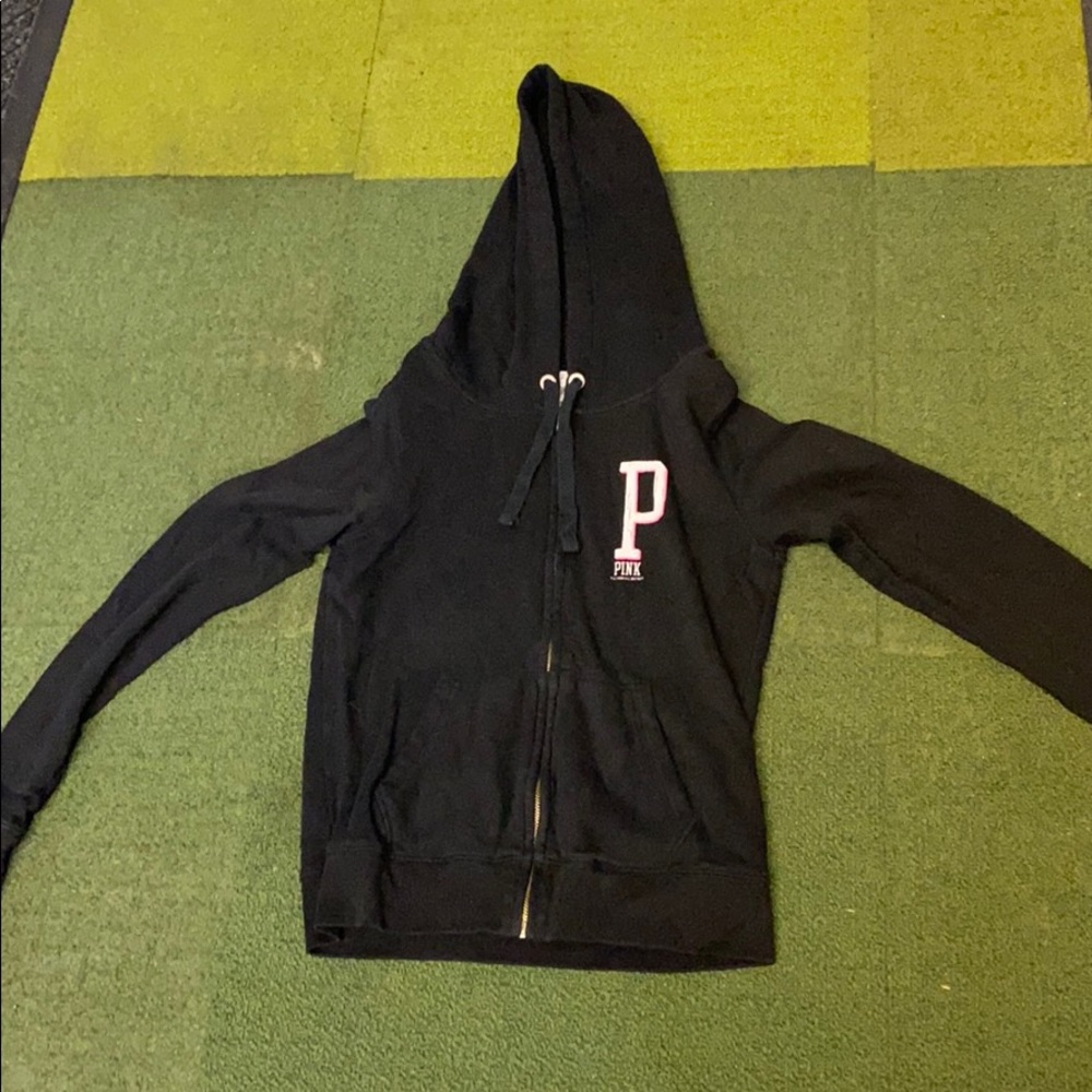 Pink Victoria’s Secret Hoodie Zip Up